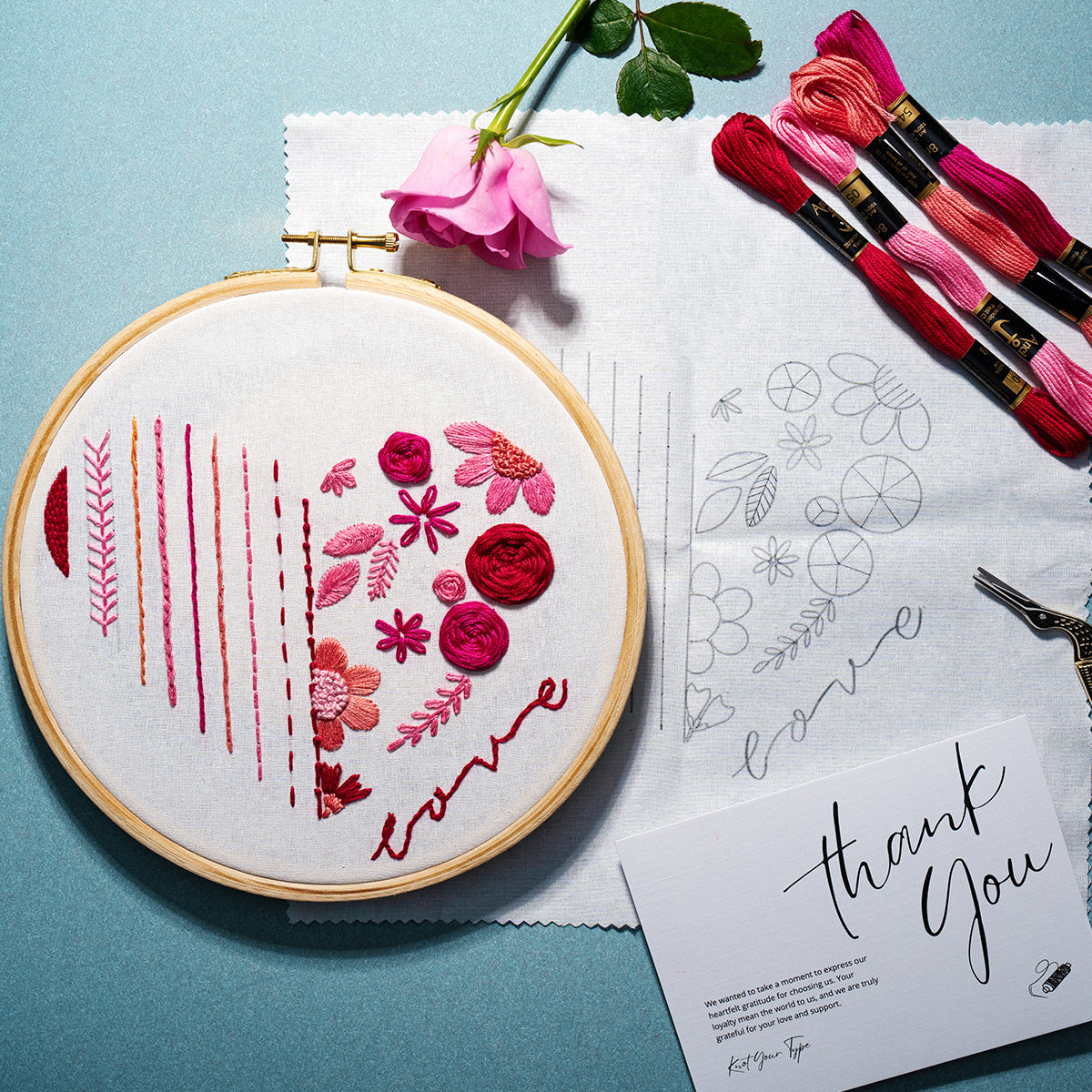 Embroidery Learnig Kit 