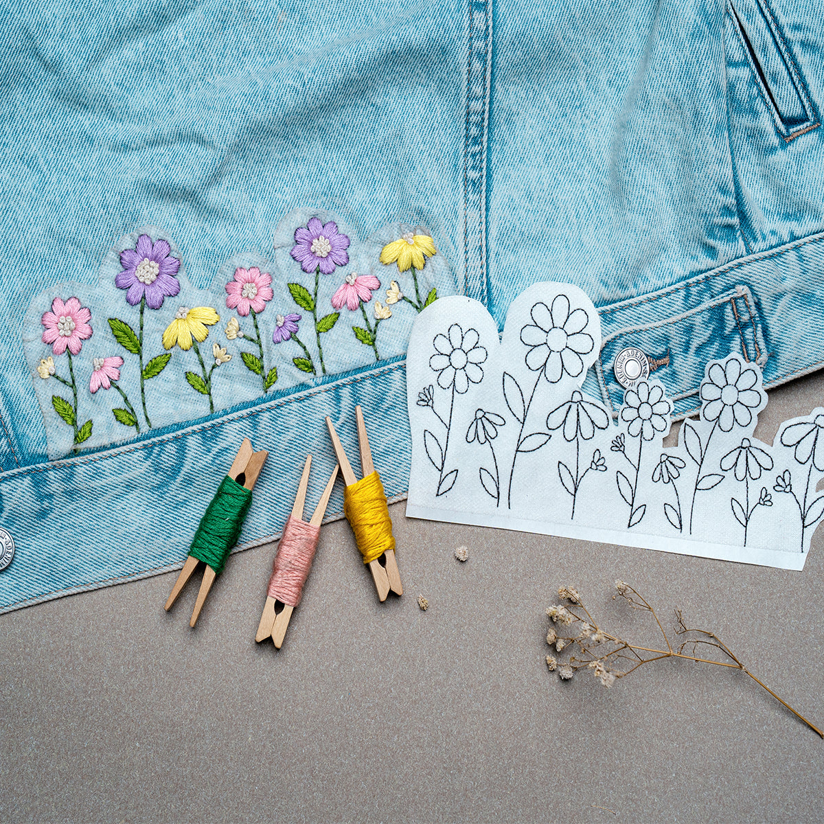 Flower Sticker Kit