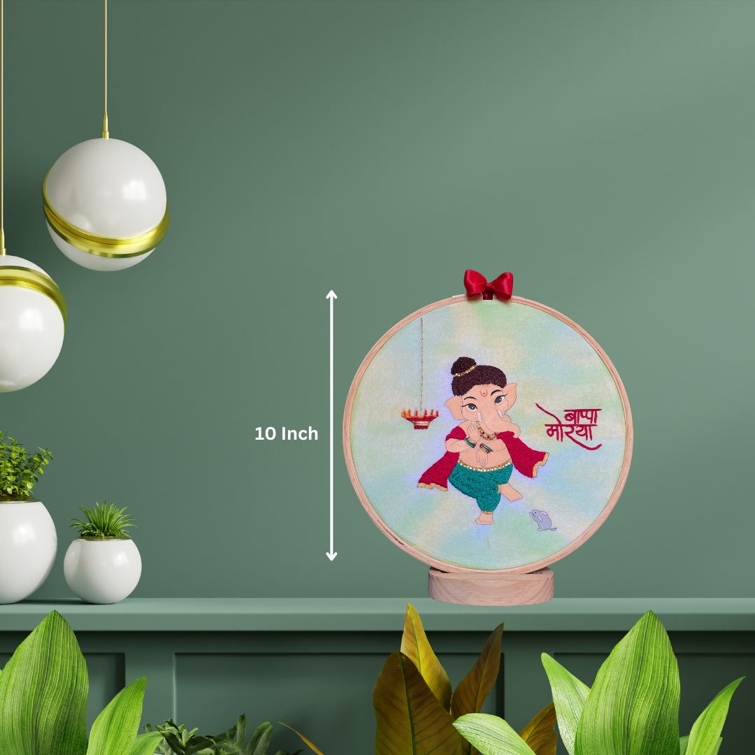 Ganpati Decor Hoop