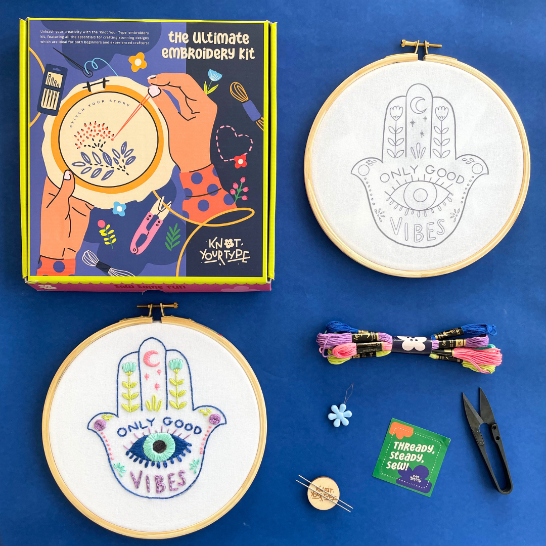 Evil Eye DIY Embroidery Kit