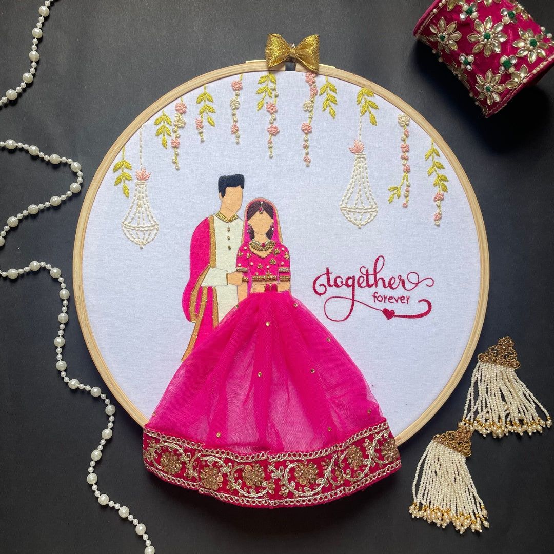 Indian Traditional Wedding Hoop | Most Elegant Wedding Gift