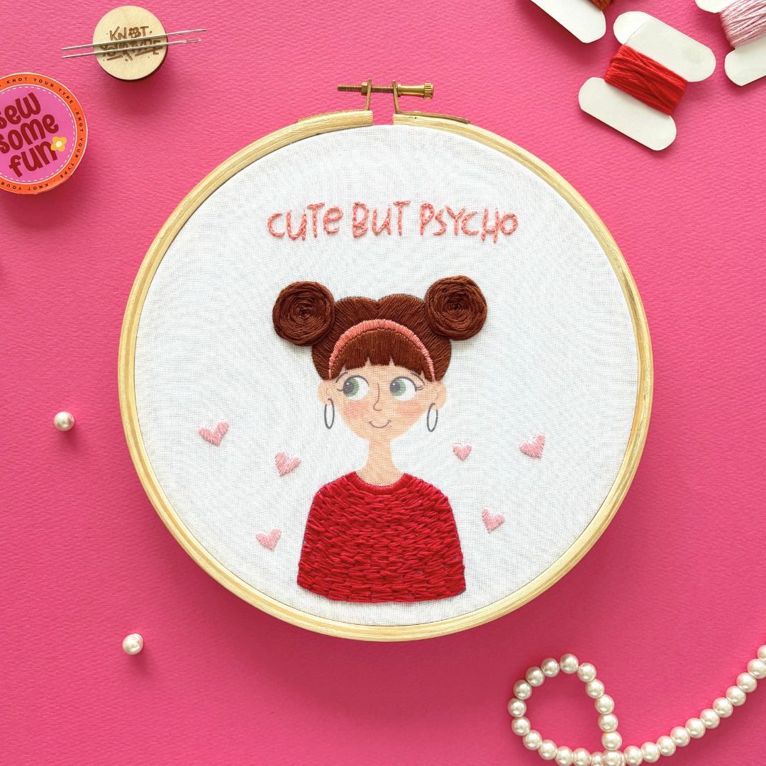 The Cutest DIY Embroidery Kit - Bundle Of 2