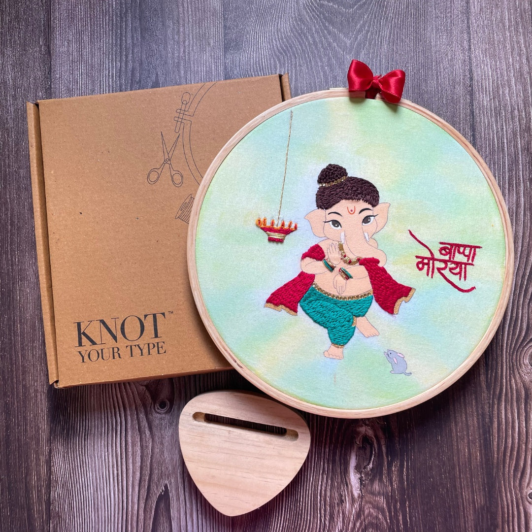 Ganpati Decor Hoop