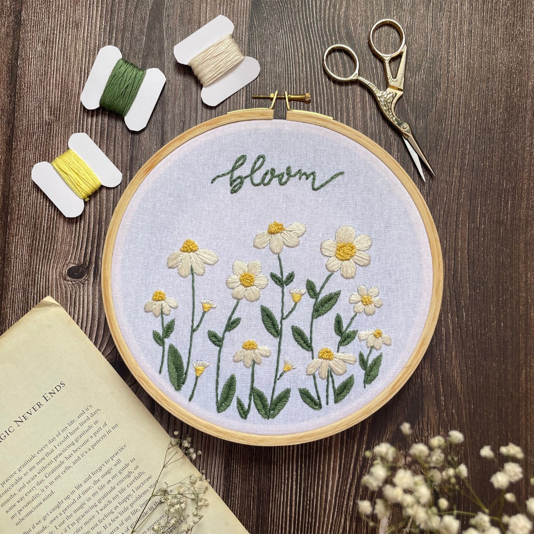 Aesthetic Bloom Embroidery Kit