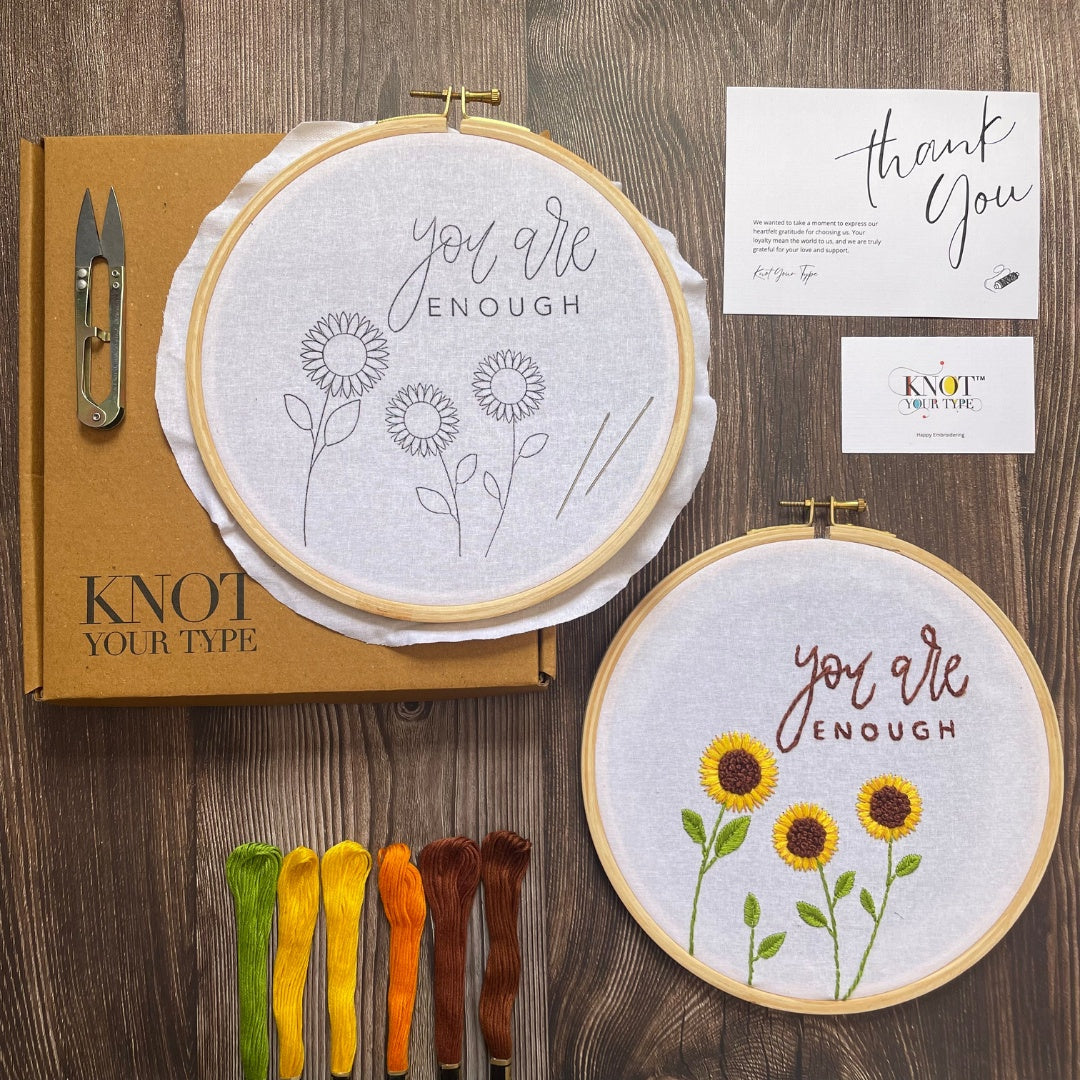 Self Love Embroidery Kit