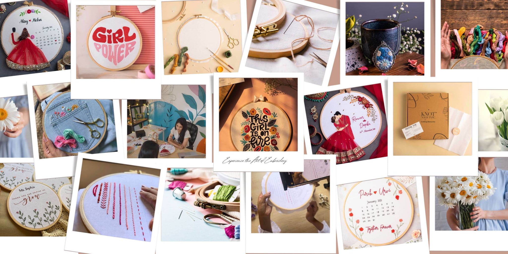 Embroidery by Knot Your Type | Embroidery