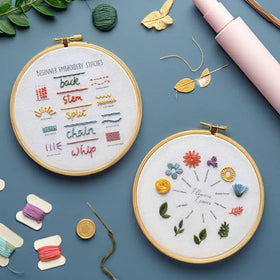 Beginner Friendly DIY Embroidery Kits