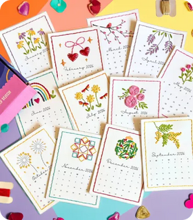 Paper Embroidery DIY Kits |