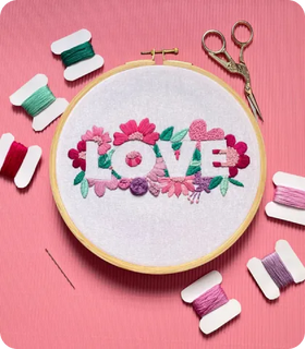 Beginner Friendly DIY Embroidery Kits