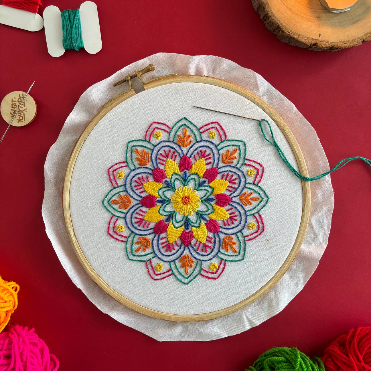 The Diwali Bundle - DIY Embroidery Kit Bundle Of 2