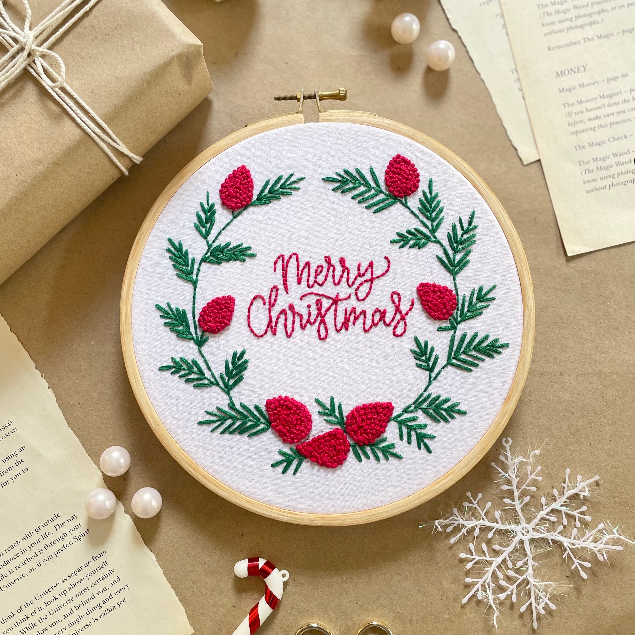 Christmas DIY Embroidery Kit