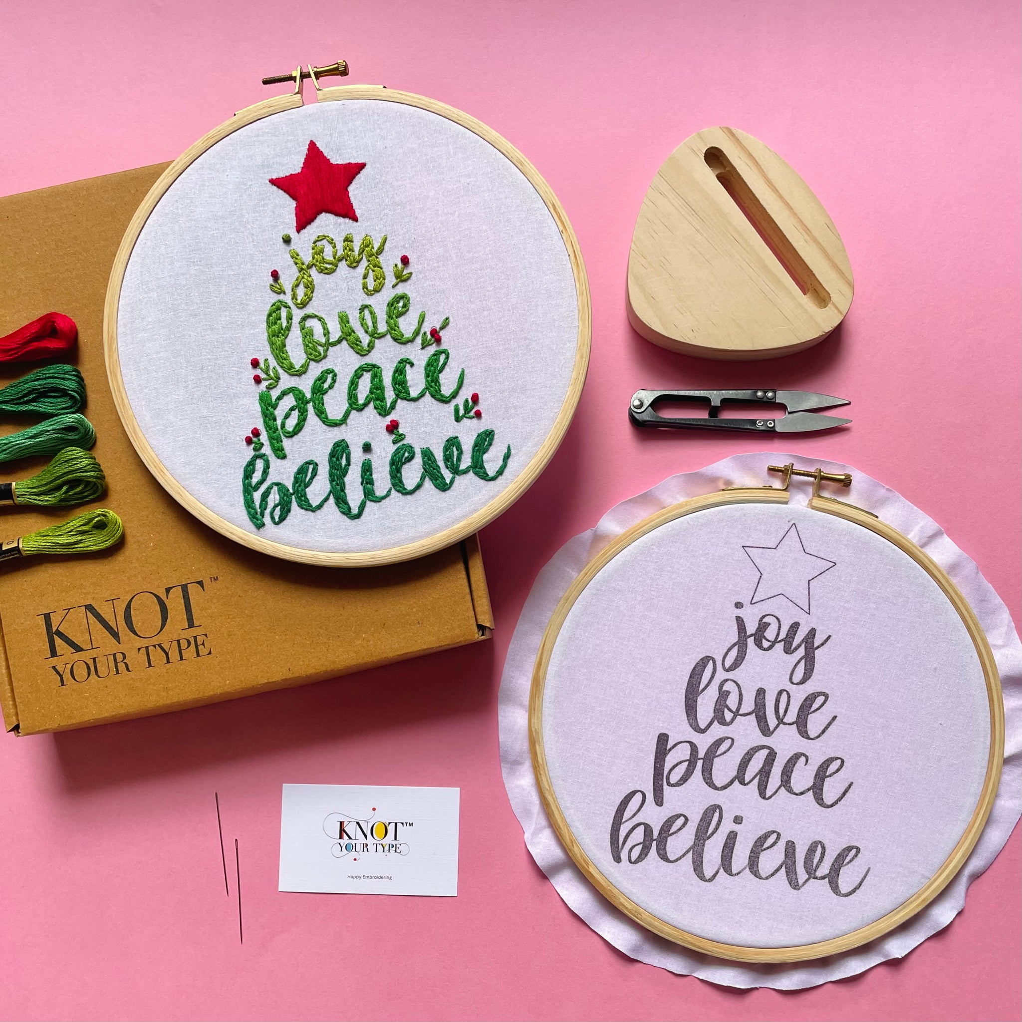 Happy Tree DIY Embroidery Kit