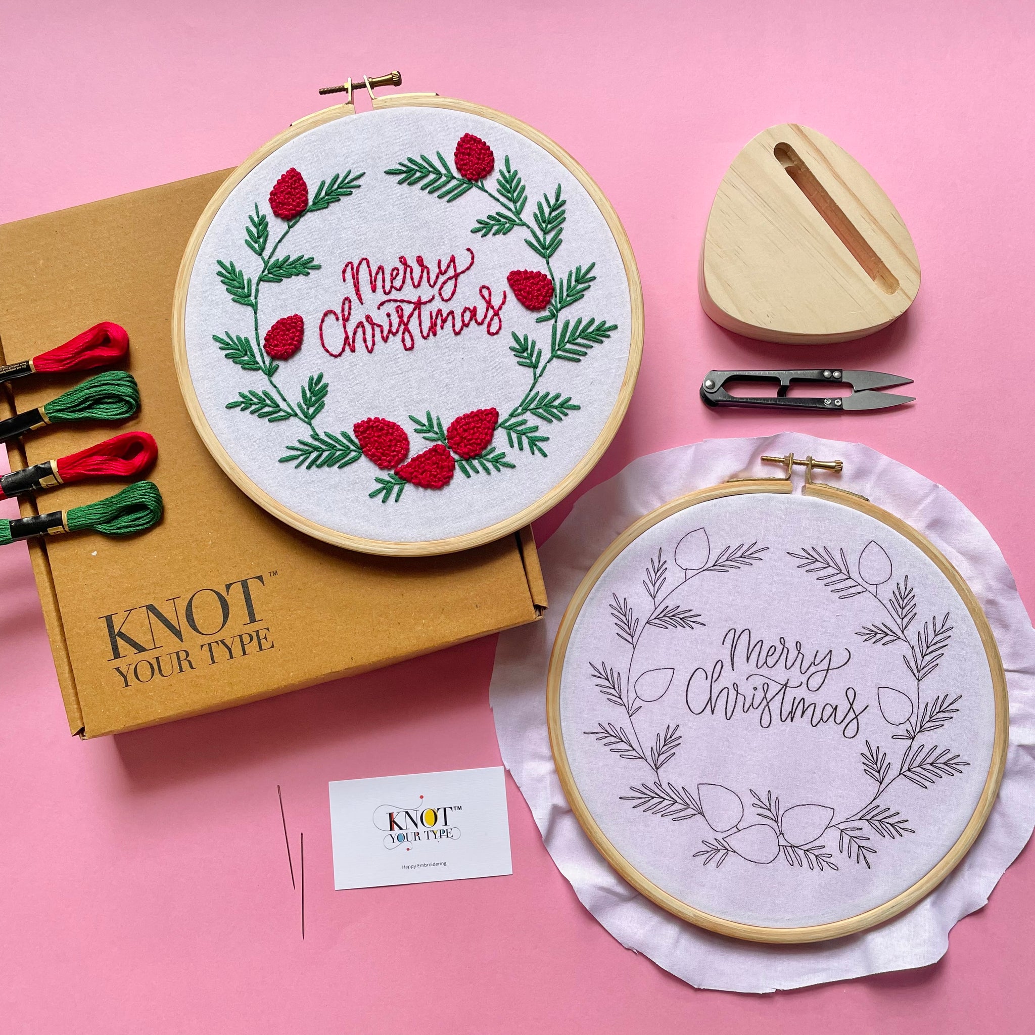 Christmas DIY Embroidery Kit
