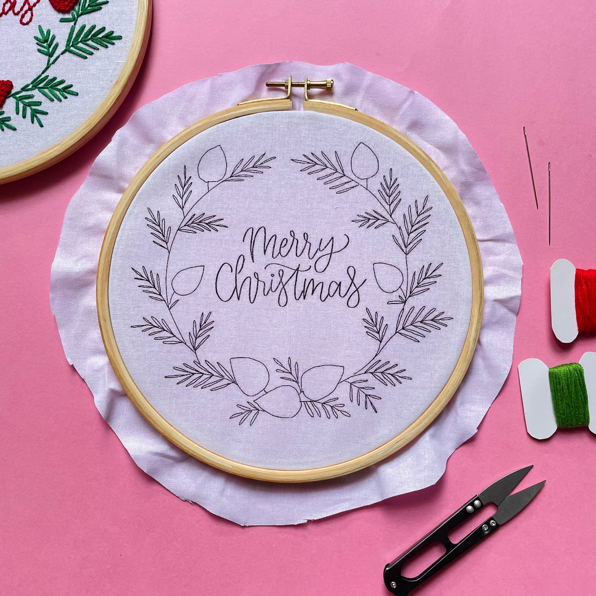 Christmas DIY Embroidery Kit
