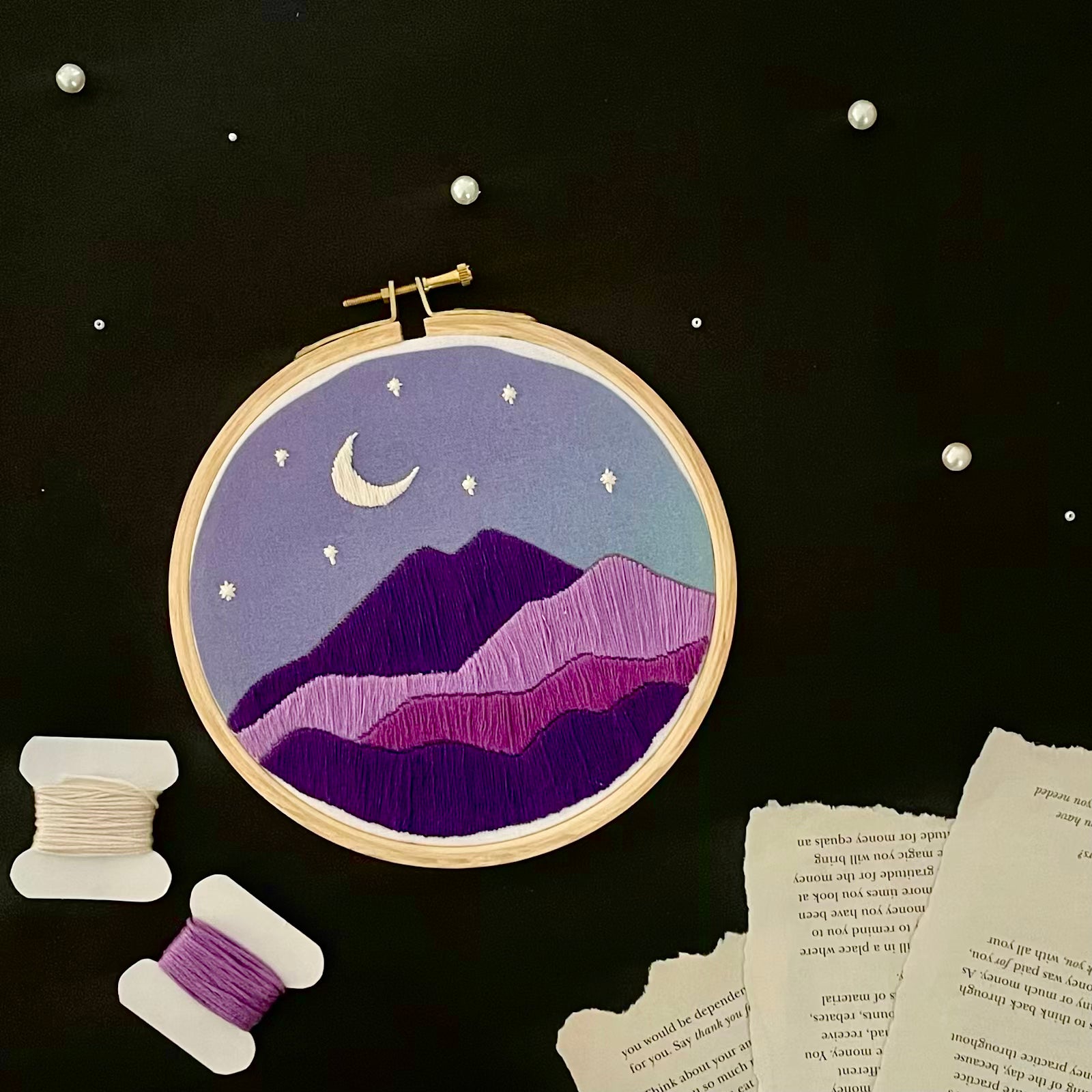 The Cosmic DIY Embroidery Kit - Bundle Of 2