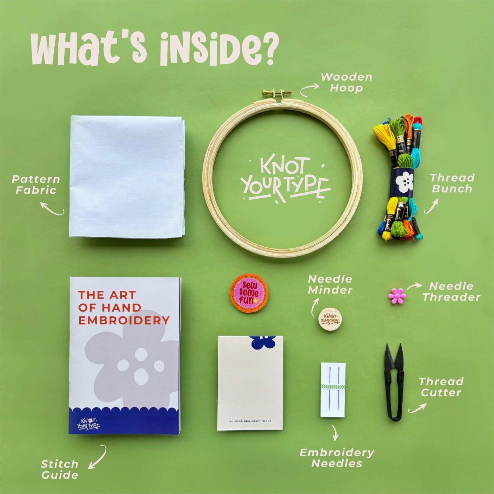 The Aesthetic Love DIY Embroidery Kit - Bundle Of 2